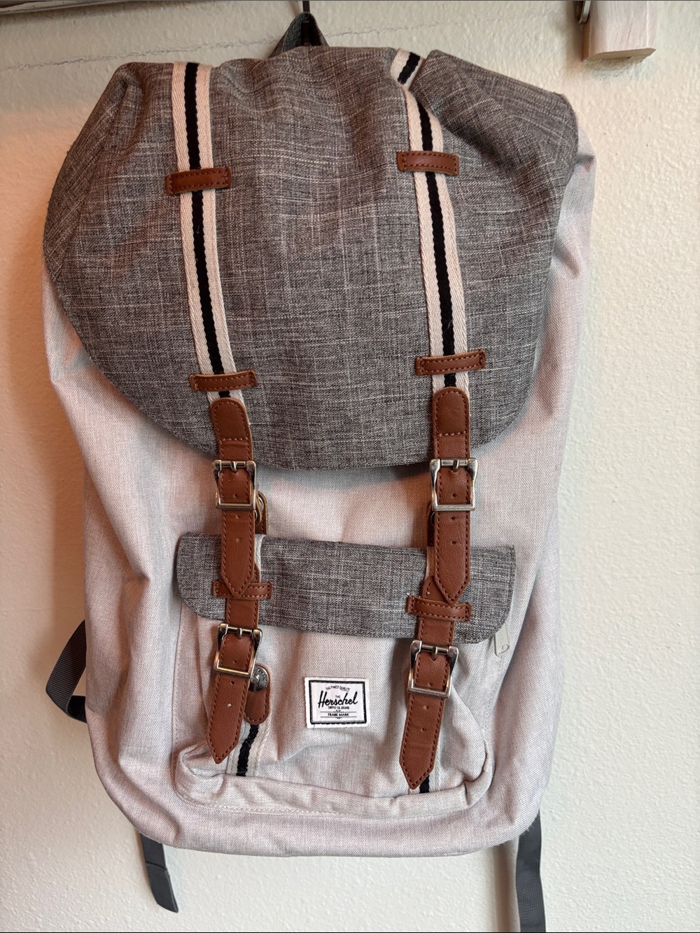 HERSCHEL Little America Gray Backpack